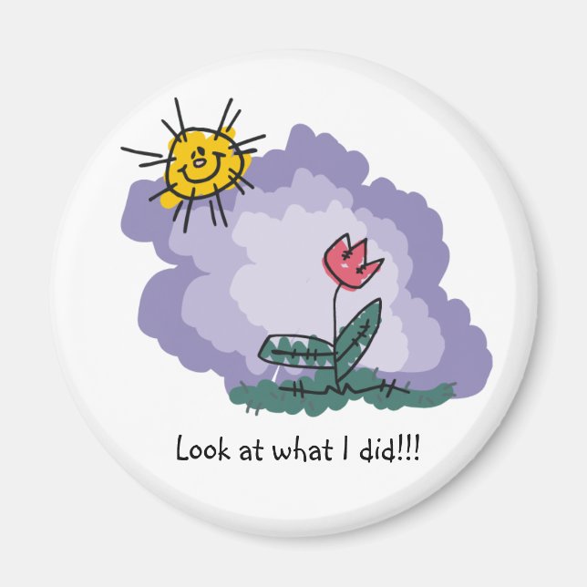 Íman Olha O Que Fiz Com O Magnet (Frente)