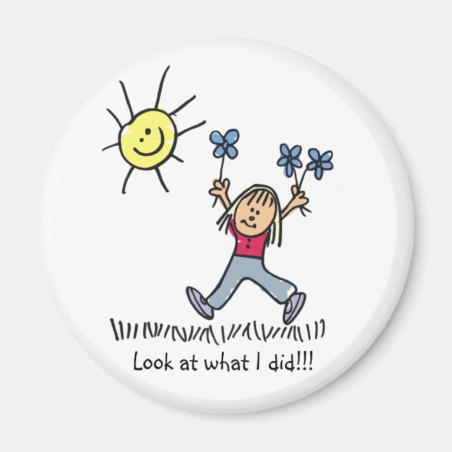 Íman Olha O Que Fiz, Magnet-Girl (Frente)