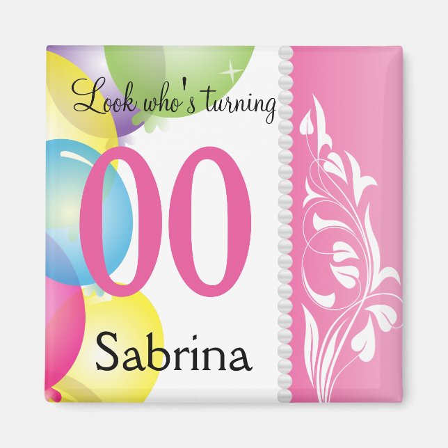 Íman Olha quem é 00 | 00º Aniversário do Magneta (Frente)