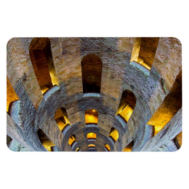 Íman Olhando para baixo poço de São Patrício (Horizontal)
