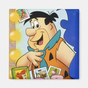 Íman Olhar do Flintstone de Fred no espelho