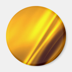 Íman Olhar para a textura Dourada de Satin Faux