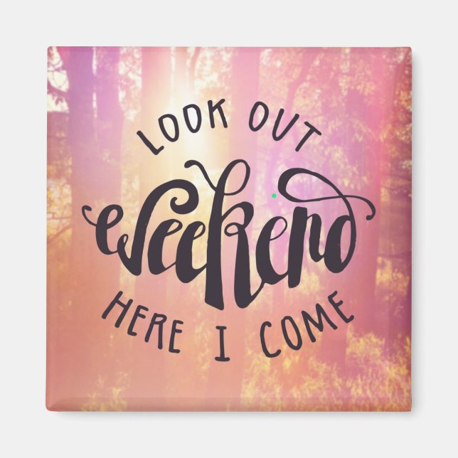 Íman Olhe O Fim De Semana Aqui Eu Vim (Frente)