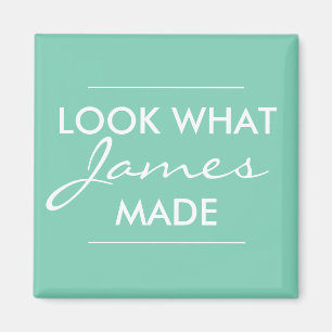 Íman Olhe o que seu filho fez...