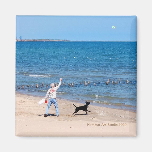 Íman Olhe para cima no céu (Frente)