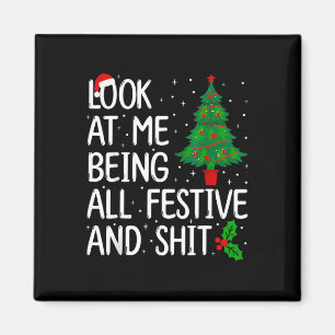 Íman Olhe Para Mim Como Festivo E Como Natal