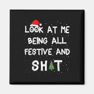 Íman Olhe Para Mim Sendo Todos Festivos A Matar O Natal