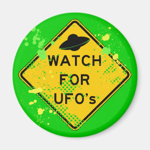 ÍMAN OLHE PARA UFO
