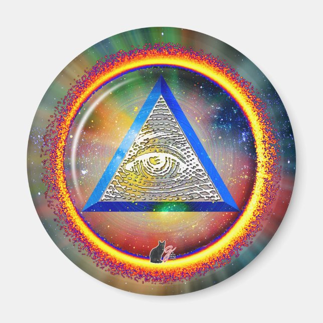 Íman Olho da Providência (Frente)