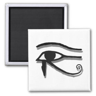 Íman Olho De Horus Egípcio Símbolo De Desenho De Tinta