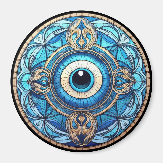 Íman Olho do Dragão (Frente)