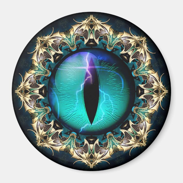 Íman Olho do Dragão (Frente)