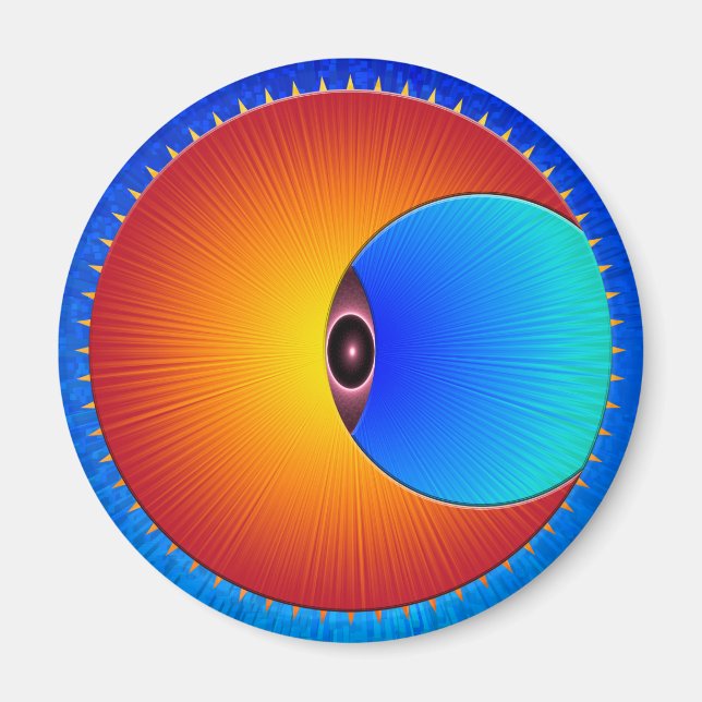 Íman Olho Do Magneta Solar (Frente)