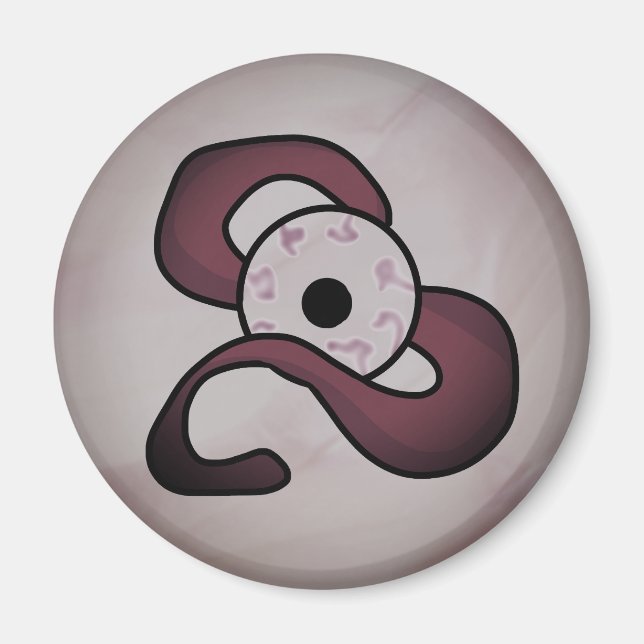 Íman Olho Enigmático Enrelaçado (Frente)