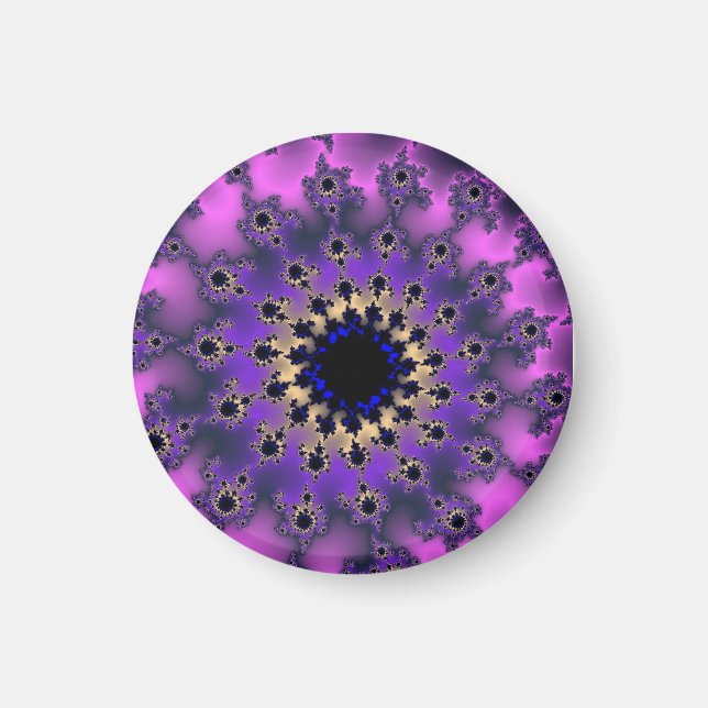 Íman Olho Roxo Metálico (Frente)