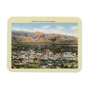 Íman Olhos de Pássaro Tucson, Arizona Vintage