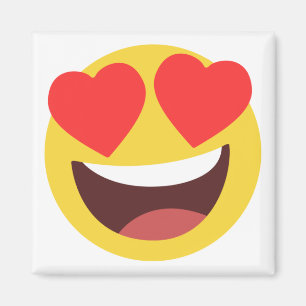 Íman Olhos do Coração Emoji