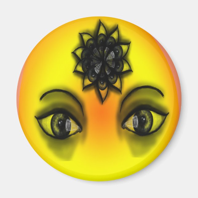 Íman Olhos do Sol (Frente)