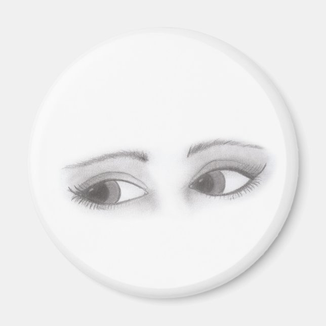 Íman Olhos Femininos (Frente)