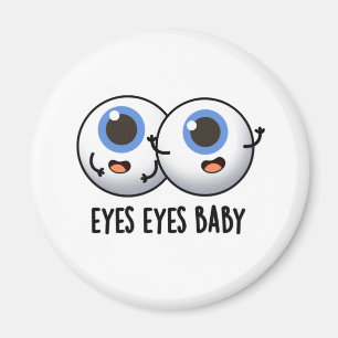 Íman Olhos Olhos Bebê Engraçado Olho Pun