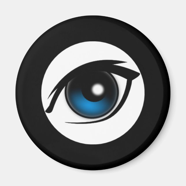 Íman Olhos Podem Te Ver, Magneta (Frente)