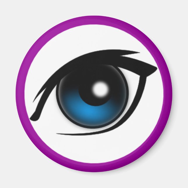 ÍMAN OLHOS PODEM VER VOCÊ MAGNET (Frente)