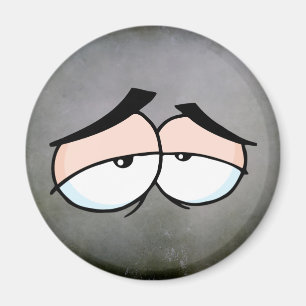 Íman olhos tristes dos desenhos animados