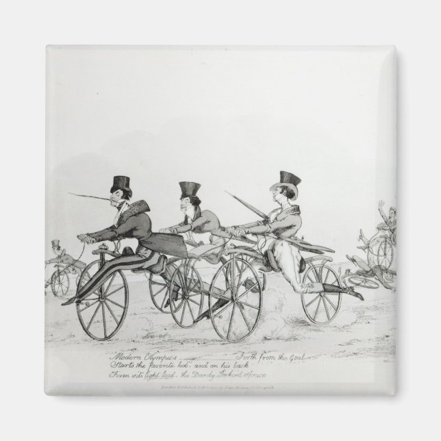 Íman Olimpiadas moderna, c.1820 (Frente)