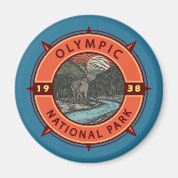 Olimpiadas Nacional Park Roosevelt Elk Compass