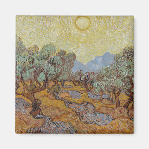 Íman Olive Trees, Vincent van Gogh 