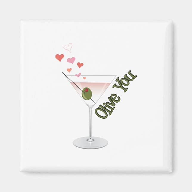 Íman Olive You (Frente)