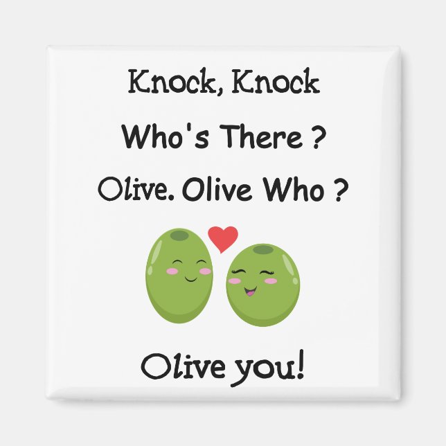 Íman Olive You Pun (Frente)