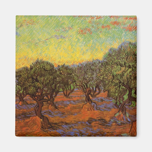 Íman Oliveira, Céu Laranja por Vincent van Gogh (Frente)