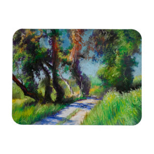 Íman Oliveiral Iluminada pelo Sol Paisagem Pastel