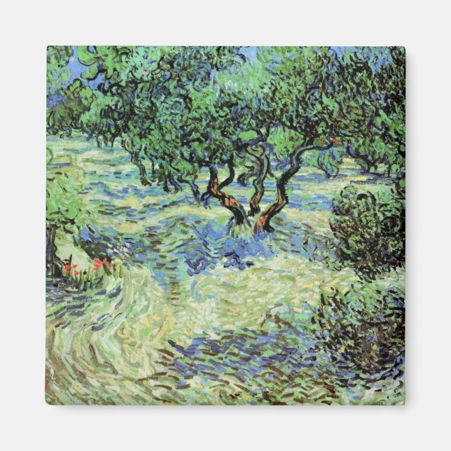 Íman Oliveiral por Vincent van Gogh (Frente)