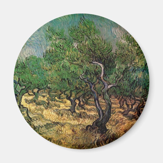 Íman Oliveiral por Vincent van Gogh (Frente)