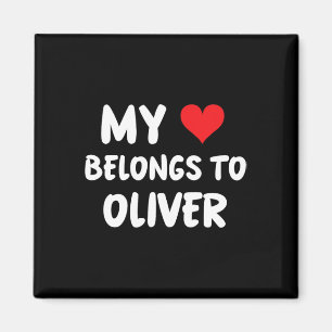Íman Oliver - Meu Coração Pertence a Oliver - Amor
