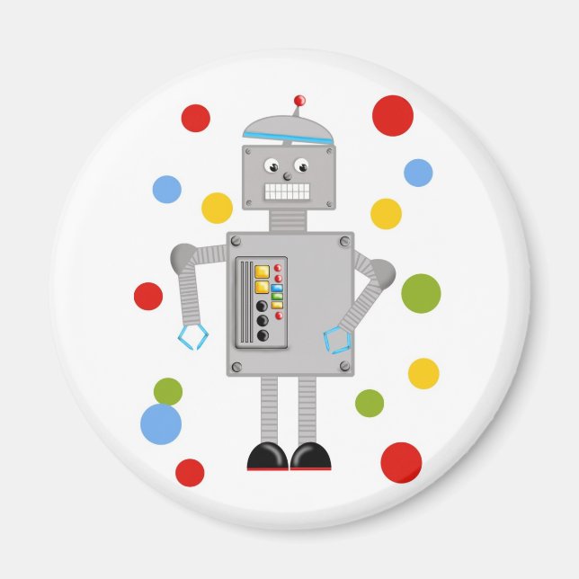 Íman Ollie The Robot (Frente)