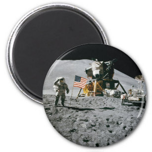 Íman ollo 15 módulo lunar nasa 1971