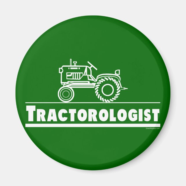 Íman Ologista do Trator Verde (Frente)