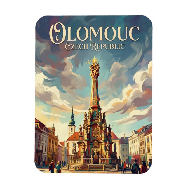 Íman Olomouc República Tcheca (Vertical)