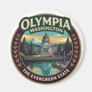 Íman Olympia Capital do Pacífico Noroeste de Washington