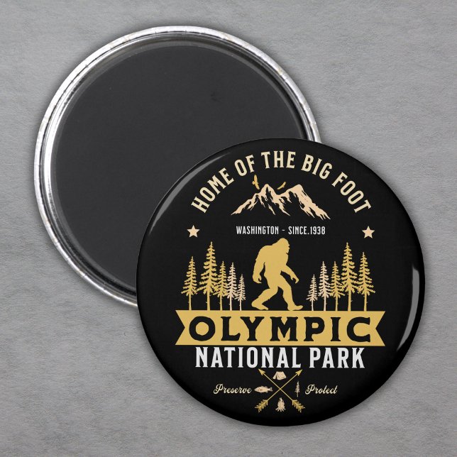 Íman Olympic National Park Home of the Big Foot (Criador carregado)