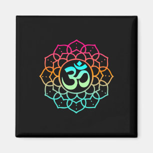 Íman Om Mandala Espiritual Zen Yoga Budista Meditar Mi