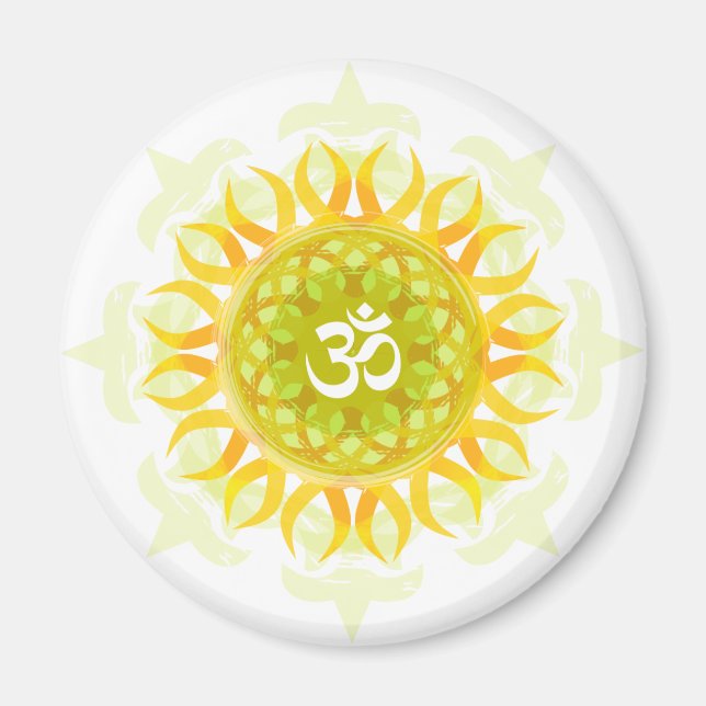 Íman Om Mandala Magnet (Frente)