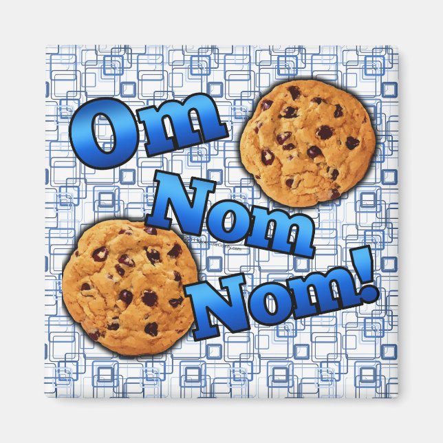 Íman Om Nom, Meme Love Cookies (Frente)