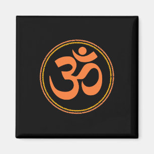 Íman Om Omkar Aum Símbolo Gráfico Espiritual Yoga Medit