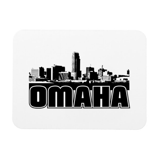 Íman Omaha Skyline (Horizontal)