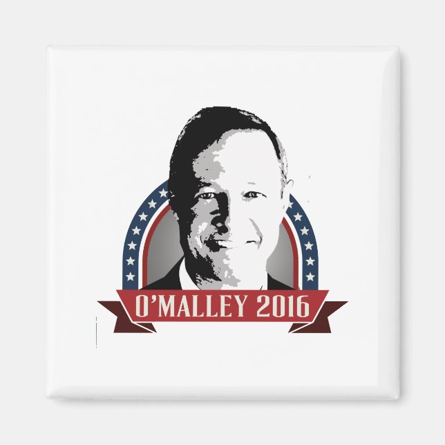 Íman O'Malley 2016 - Placa do Banner da Campanha (Frente)