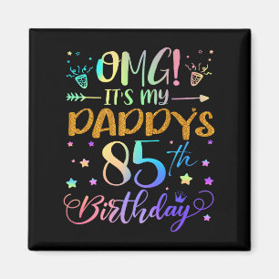 Íman Omg é o meu pai, 85º aniversário, doce, 85 anos